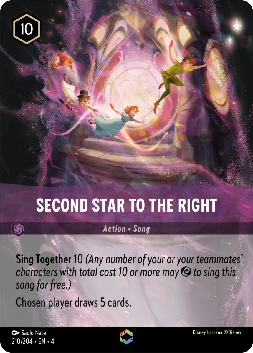 Second Star to the Right (Enchanted) (210/204) (Ursula's Return) in Malta | LAB7