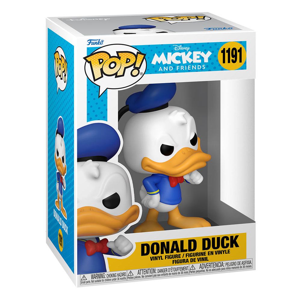 Sensational 6 POP! Disney Vinyl Figure Donald Duck 1191 by LAB7 Malta, Europe