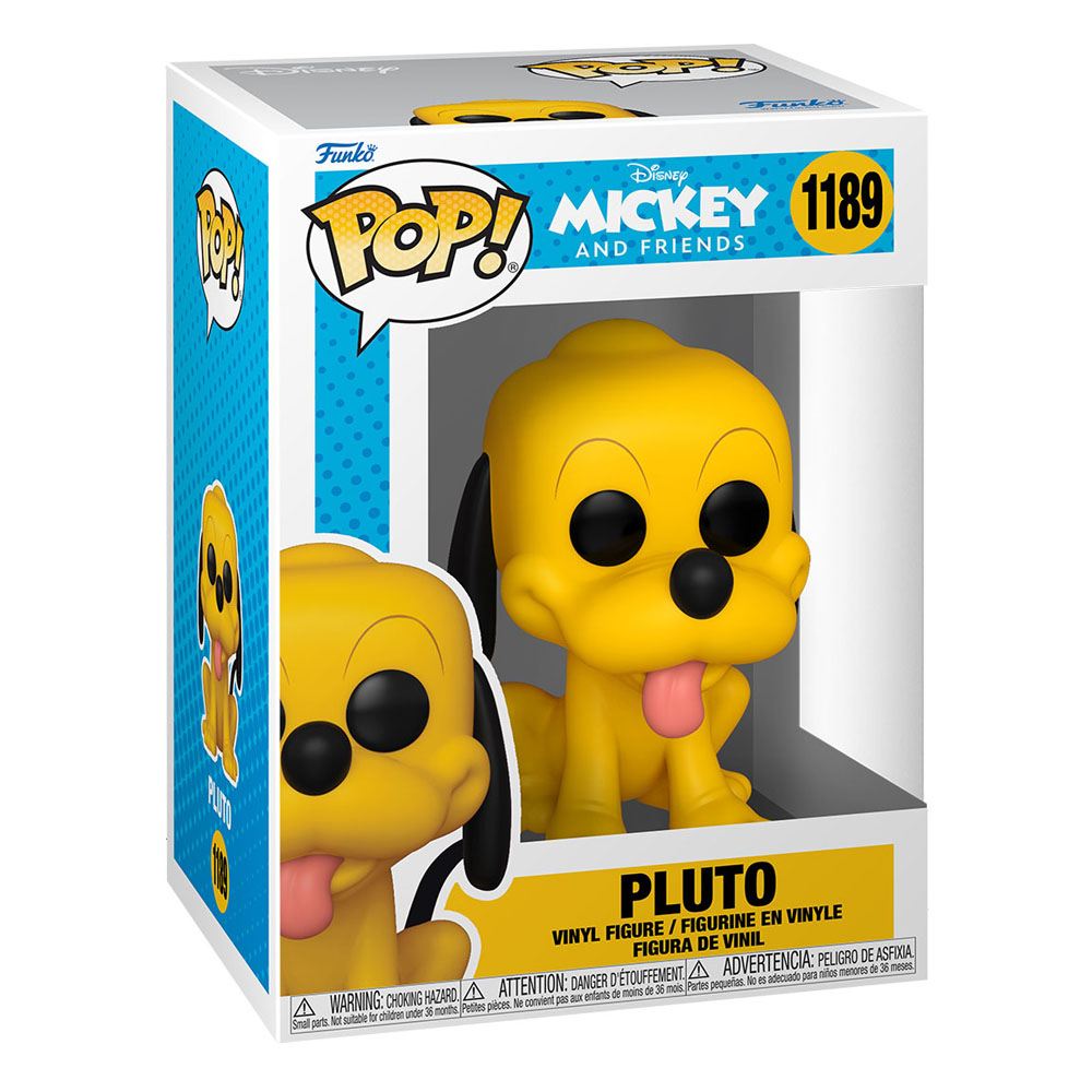 Sensational 6 POP! Disney Vinyl Figure Pluto 1189 by LAB7 Malta, Europe