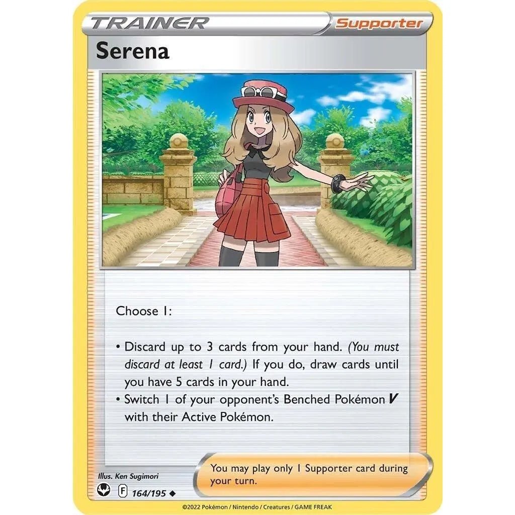 Serena (164/195) (SWSH12: Silver Tempest) in Malta | LAB7