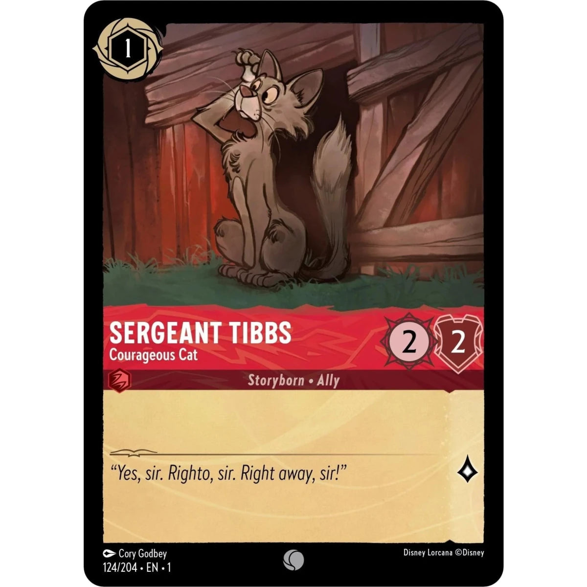 Sergeant Tibbs - Courageous Cat (124/204) (The First Chapter) in Malta | LAB7