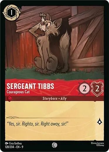 Sergeant Tibbs - Courageous Cat (128/204) (Fabled) in Malta | LAB7