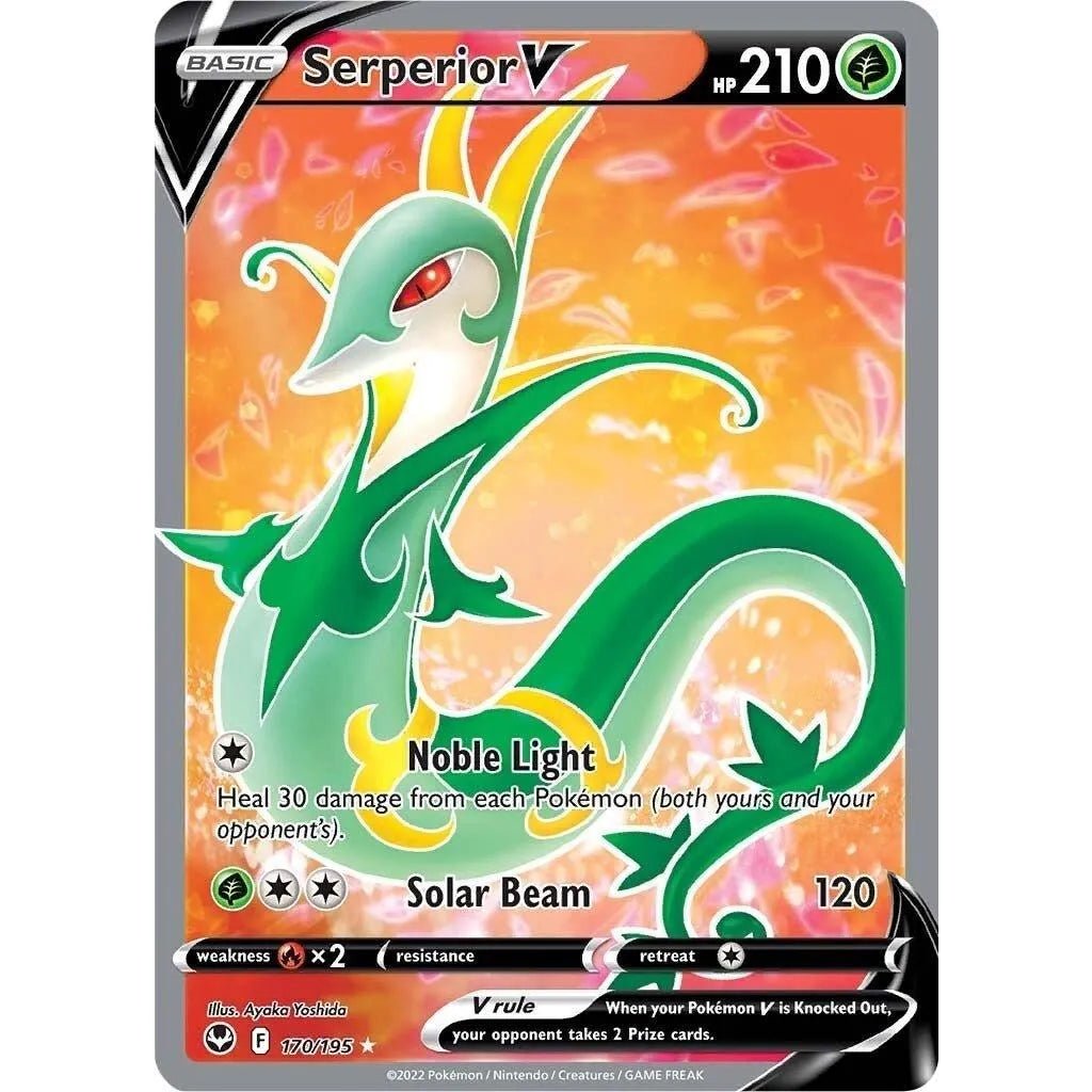 Serperior V (Full Art) (170/195) (SWSH12: Silver Tempest) in Malta | LAB7