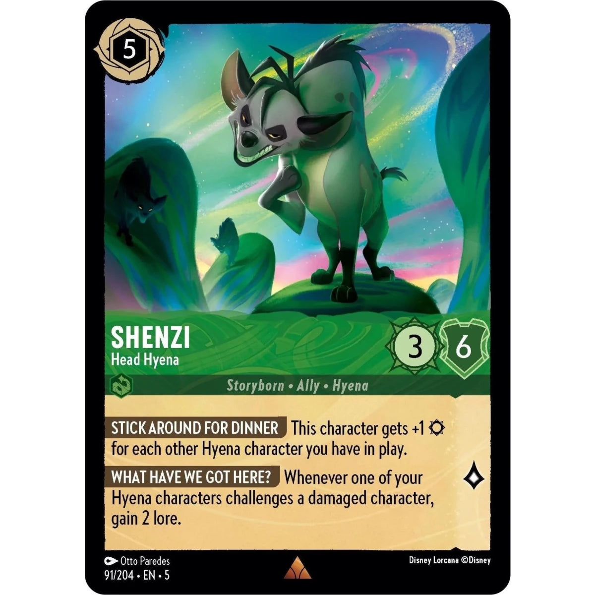 Shenzi - Head Hyena (91/204) (Shimmering Skies) in Malta | LAB7