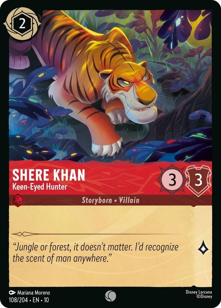 Shere Khan - Keen - Eyed Hunter (108/204) (Whispers in the Well) 8969071 by LAB7 Malta, Europe