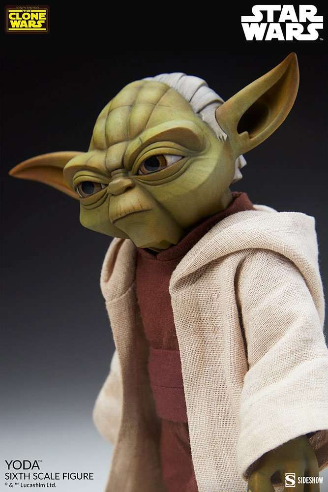 Sideshow Star Wars The Clone Wars Action Figure 1/6 Yoda 14 cm in Malta | LAB7
