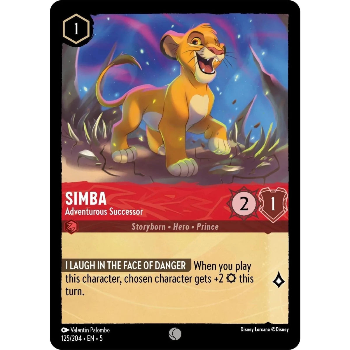 Simba - Adventurous Successor (125/204) (Shimmering Skies) in Malta | LAB7