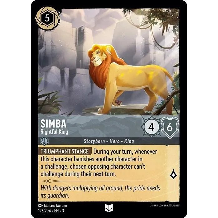 Simba - Rightful King (193/204) (Into the Inklands) in Malta | LAB7