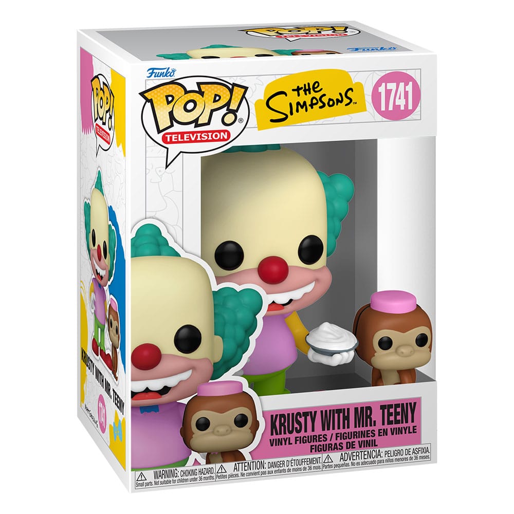 Simpsons POP! TV Vinyl Figure Krusty & Tenny by LAB7 Malta, Europe