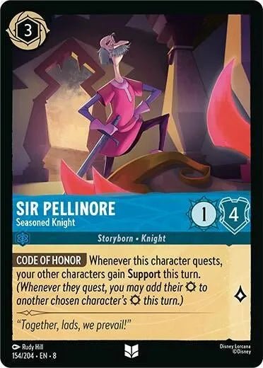 Sir Pellinore - Seasoned Knight (154/204) (Reign of Jafar) in Malta | LAB7