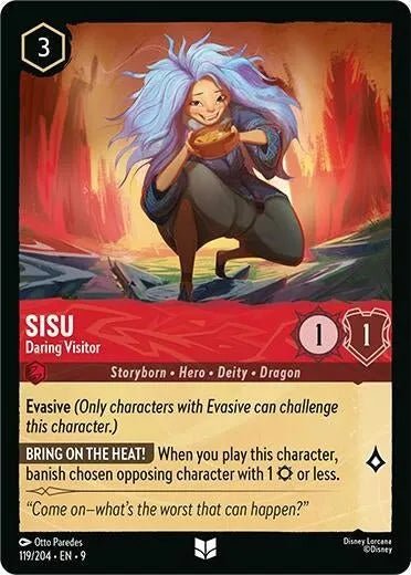 Sisu - Daring Visitor (119/204) (Fabled) in Malta | LAB7