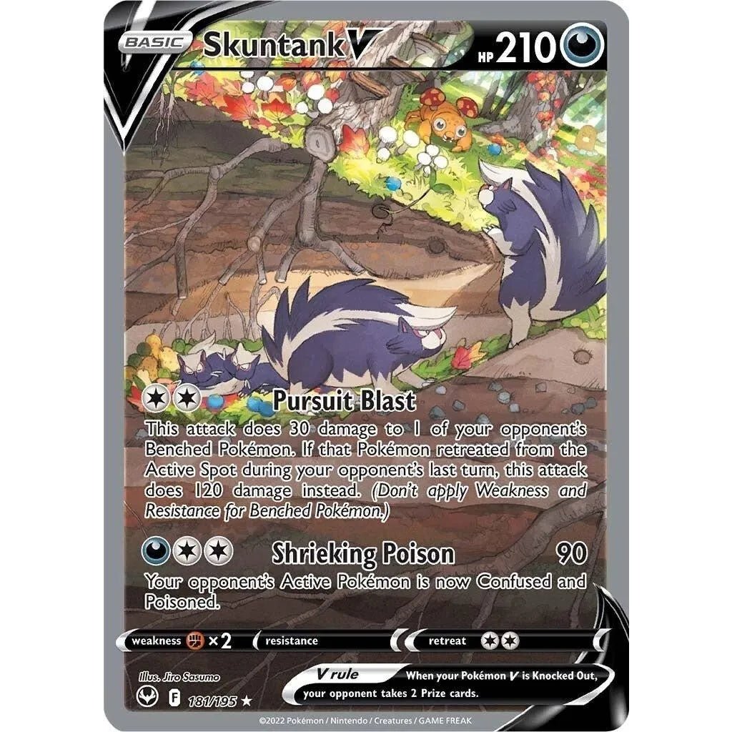 Skuntank V (Alternate Full Art) (181/195) (SWSH12: Silver Tempest) in Malta | LAB7