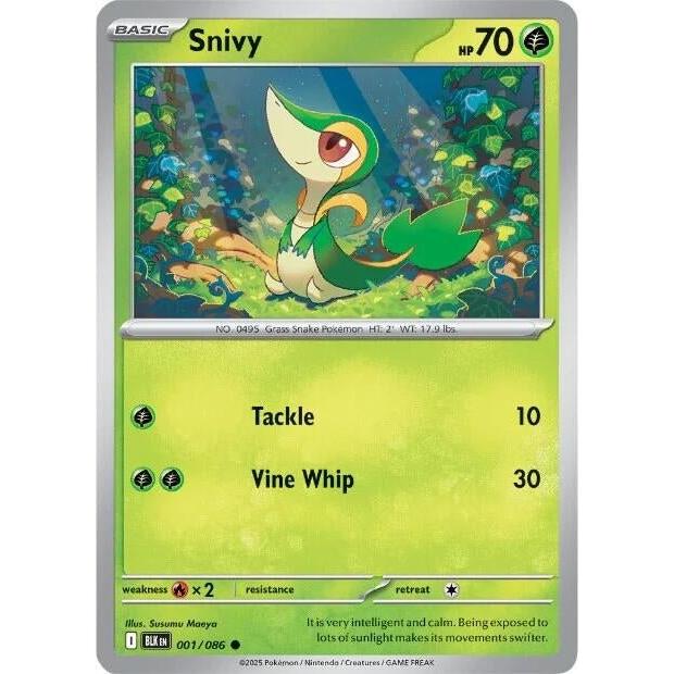 Snivy (001/086) (SV: Black Bolt) in Malta | LAB7