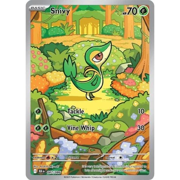 Snivy (087/086) (SV: Black Bolt) in Malta | LAB7