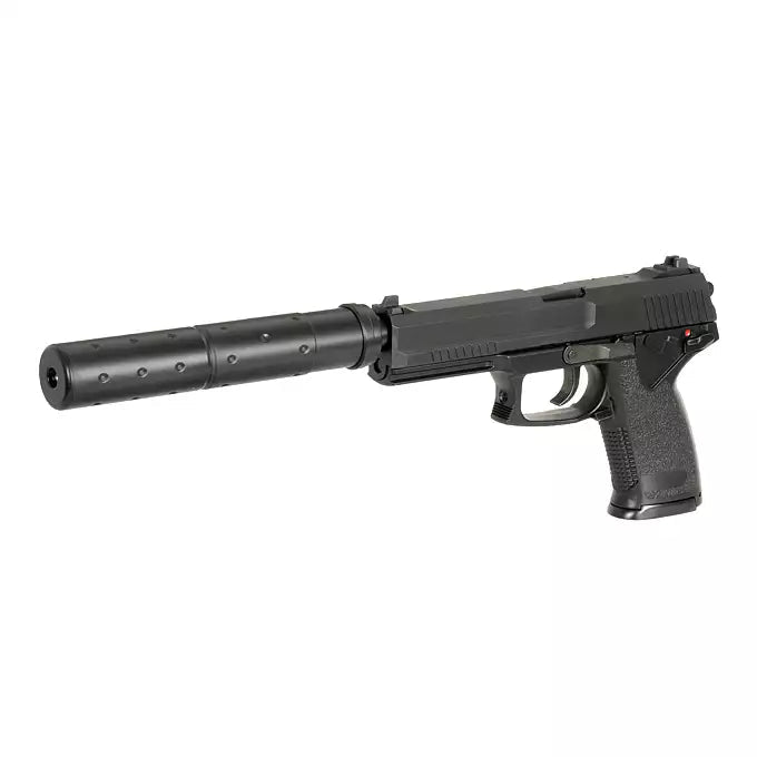 SOCOM MK23 Airsoft Pistol with Suppressor (Green Gas Version) – STTi ST23 in Malta | LAB7