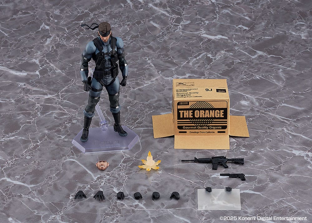 Solid Snake Figma – Metal Gear Solid 2 Sons of Liberty by LAB7 Malta, Europe
