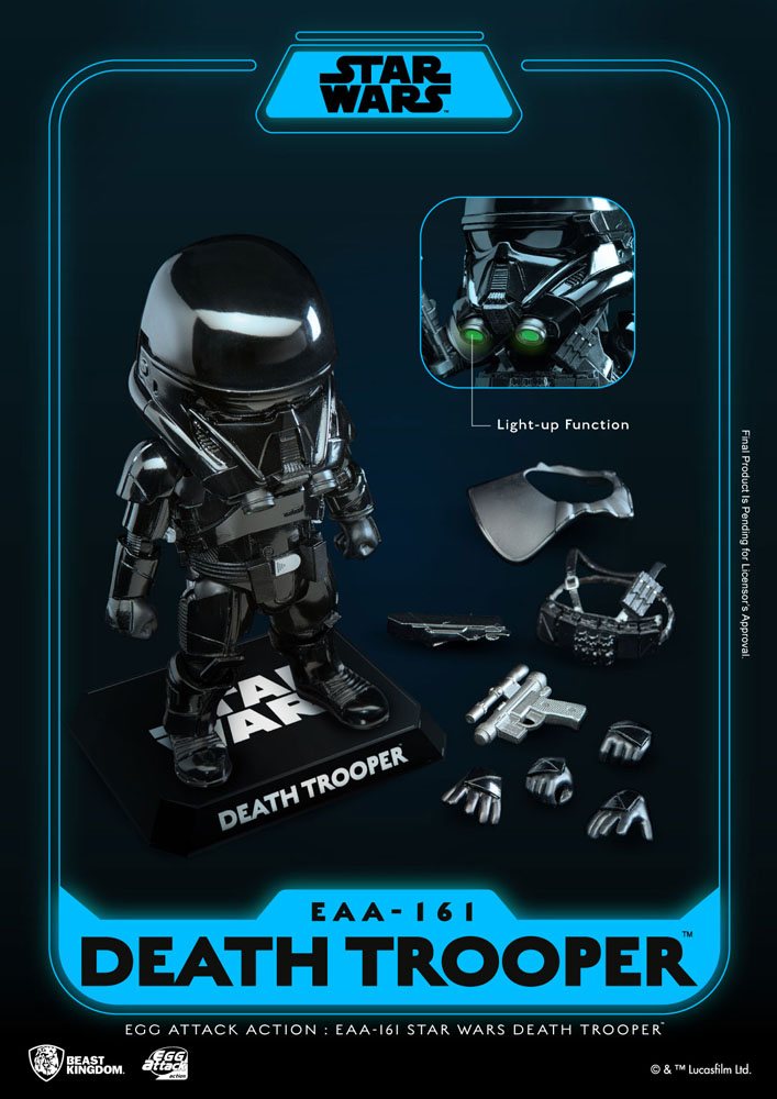 Solo: A Star Wars Story Egg Attack Action Figure Death Trooper 16 cm by LAB7 Malta, Europe