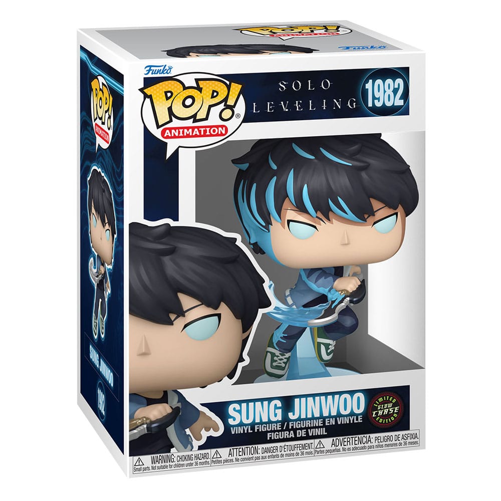 Solo Leveling Pop! Sung Jinwoo Vinyl Figure – Chase Variant Possible by LAB7 Malta, Europe