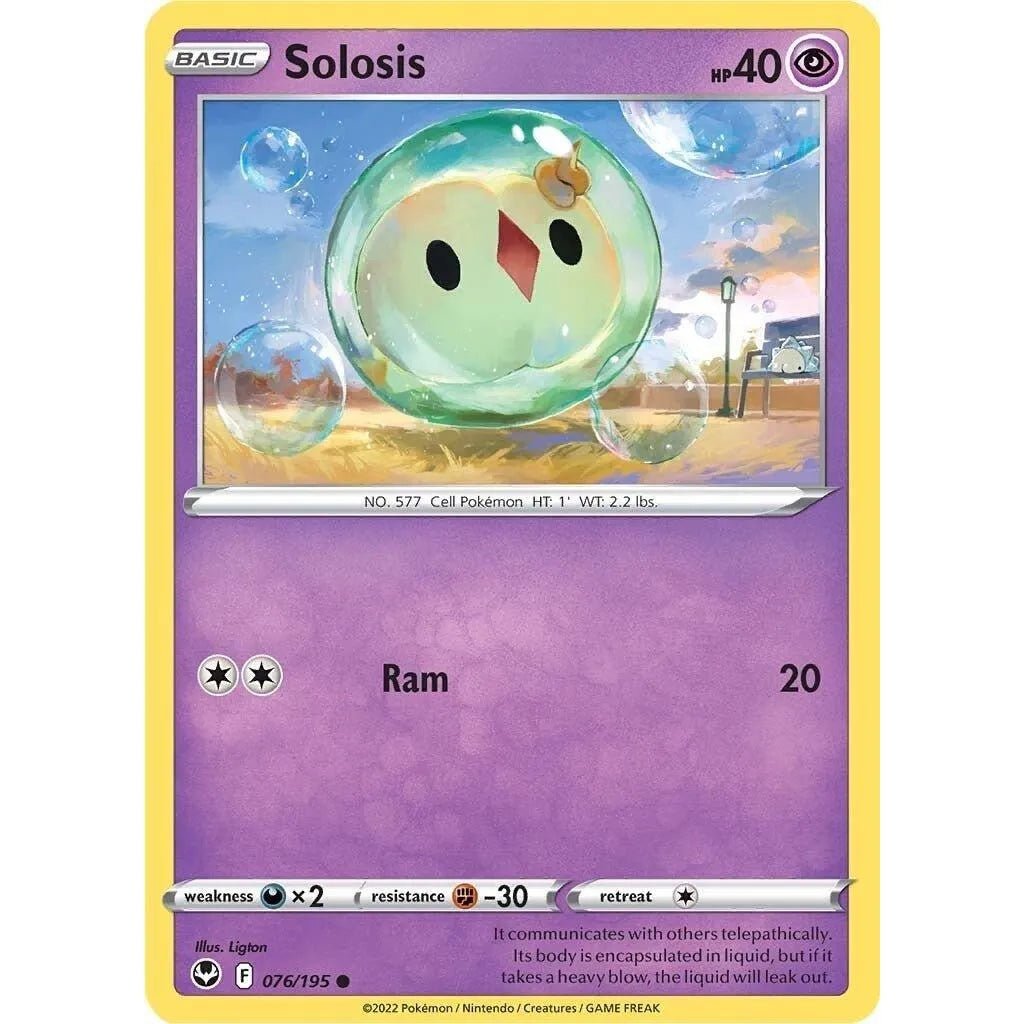 Solosis (076/195) (SWSH12: Silver Tempest) in Malta | LAB7