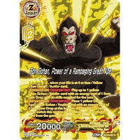 Son Gohan, Power of a Rampaging Great Ape (Collector Booster Silver) (BT24-081) (Beyond Generations) in Malta | LAB7
