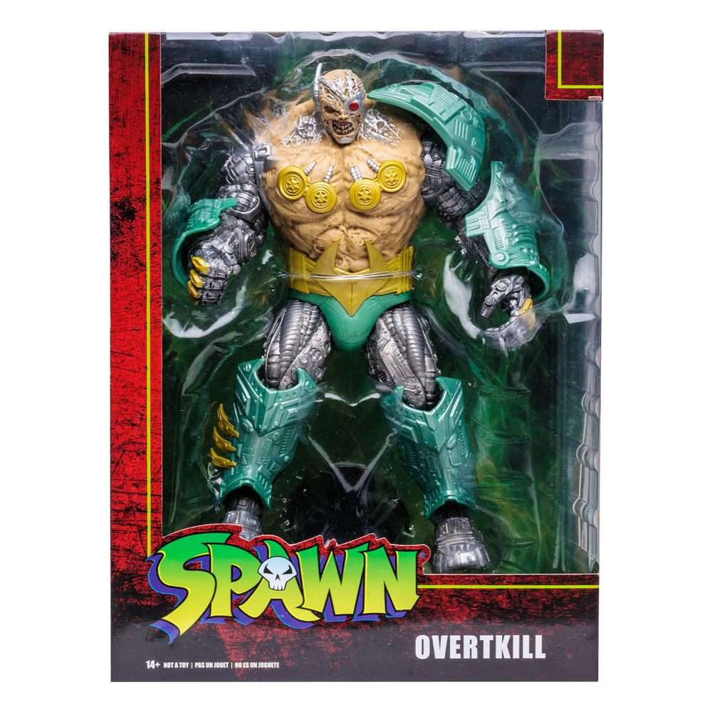 Spawn Megafig Action Figure Overtkill 30 cm by LAB7 Malta, Europe