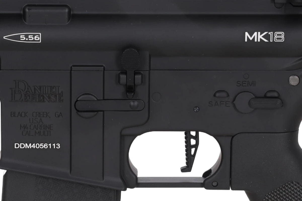 Specna Arms Daniel Defense® MK18 SA-P19 Prime™ BLDC™ Aster II ETU Airsoft Carbine – Black in Malta | LAB7
