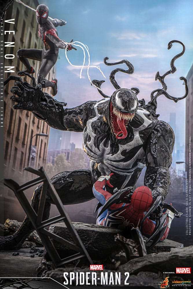 Spider - Man 2 Videogame Masterpiece Action Figure 1/6 Venom 53 cm by LAB7 Malta, Europe