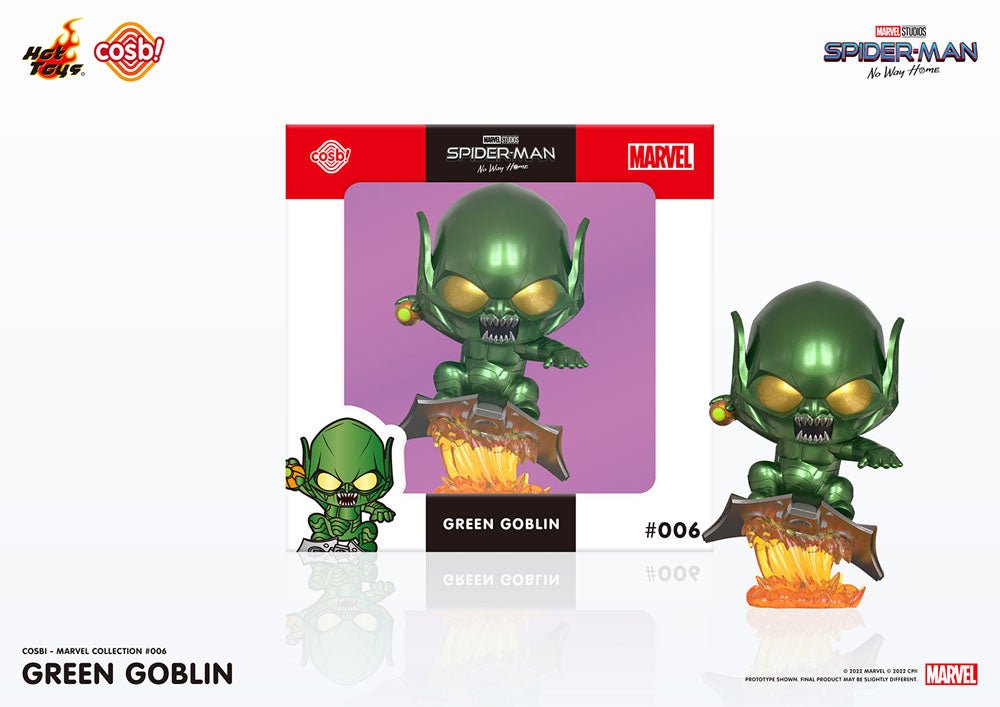 Spider - Man: No Way Home – Cosbi Mini Figure Green Goblin 8cm by LAB7 Malta, Europe