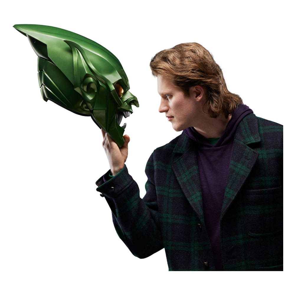 Spider - Man: No Way Home – Marvel Legends Green Goblin Premium Helmet by LAB7 Malta, Europe