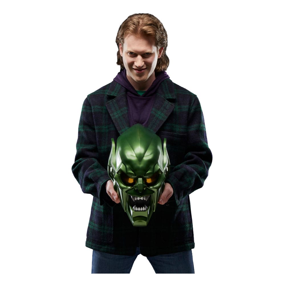 Spider - Man: No Way Home – Marvel Legends Green Goblin Premium Helmet by LAB7 Malta, Europe