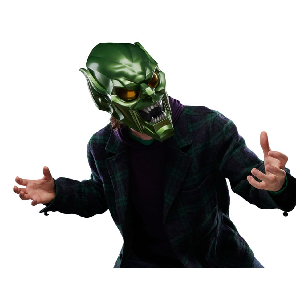 Spider - Man: No Way Home – Marvel Legends Green Goblin Premium Helmet by LAB7 Malta, Europe