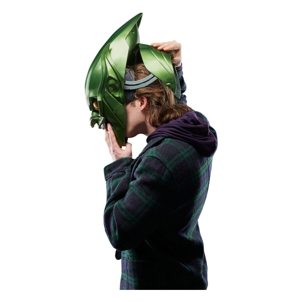 Spider - Man: No Way Home – Marvel Legends Green Goblin Premium Helmet by LAB7 Malta, Europe