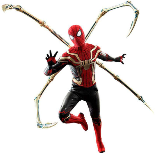 Hot Toys - Spider - Man: No Way Home Movie Masterpiece Action Figure 1/6 Spider - Man (Integrated Suit)
