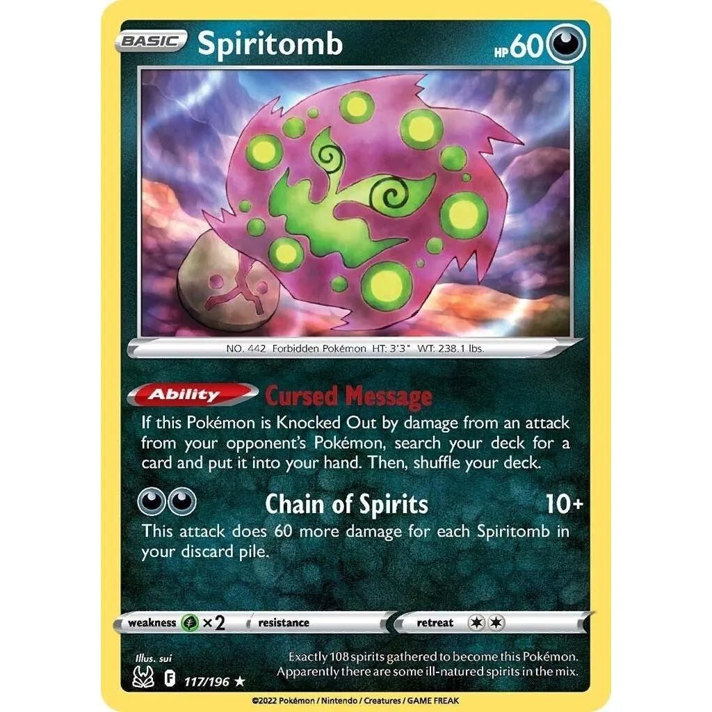 Spiritomb (117/196) (SWSH11: Lost Origin) in Malta | LAB7