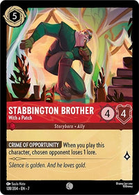 Stabbington Brother - With a Patch (128/204) (Archazia's Island) in Malta | LAB7