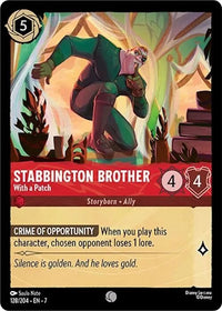 Stabbington Brother - With a Patch (128/204) (Archazia's Island) in Malta | LAB7