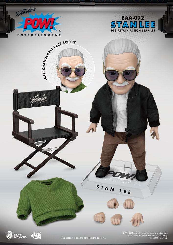 Stan Lee Egg Attack Action Figure Stan Lee 16 cm by LAB7 Malta, Europe