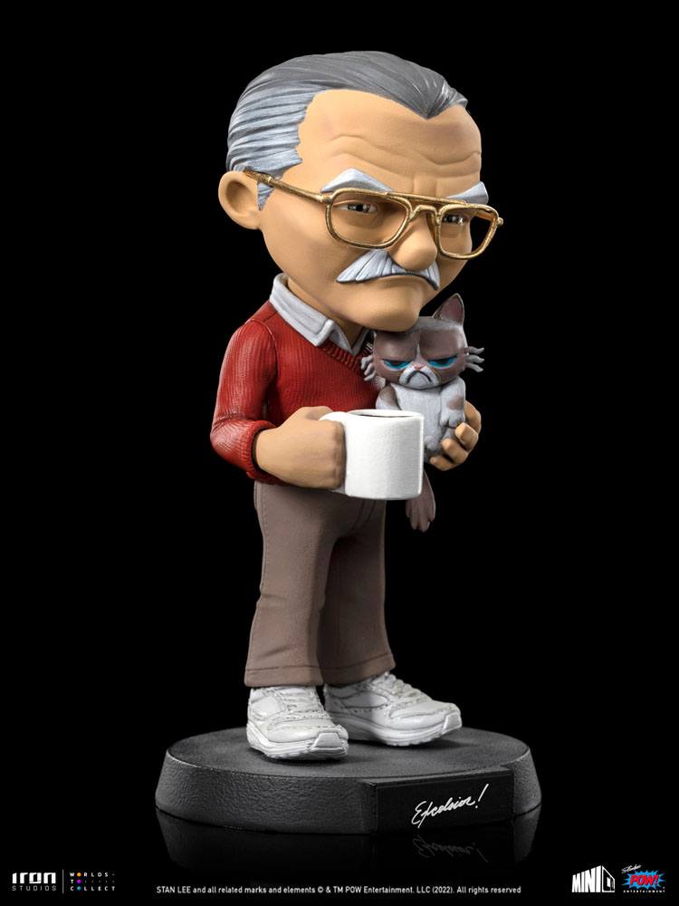 Stan Lee Mini Co. PVC Figure Stan Lee with Grumpy Cat 14 cm by LAB7 Malta, Europe