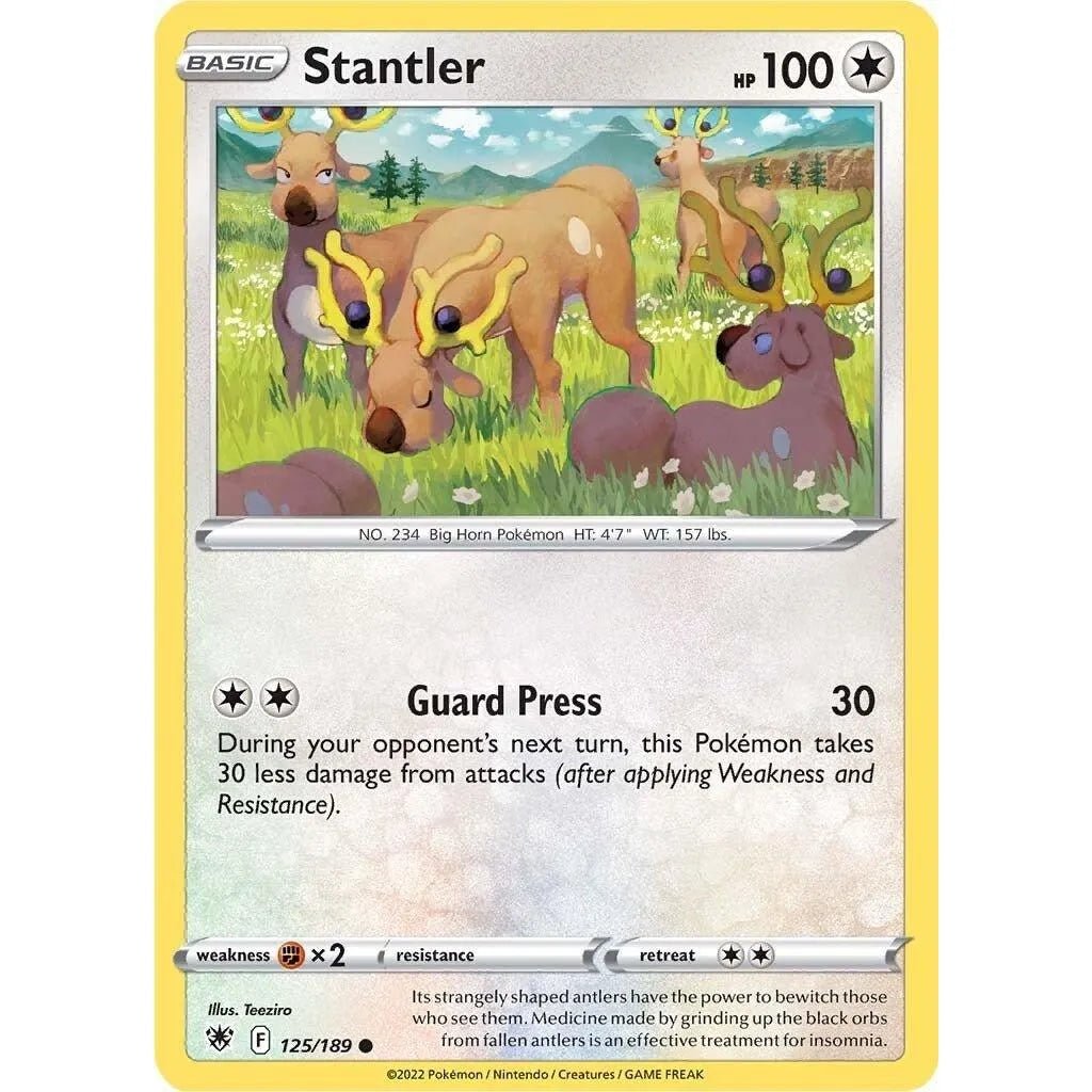 Stantler (125/189) (SWSH10: Astral Radiance) in Malta | LAB7