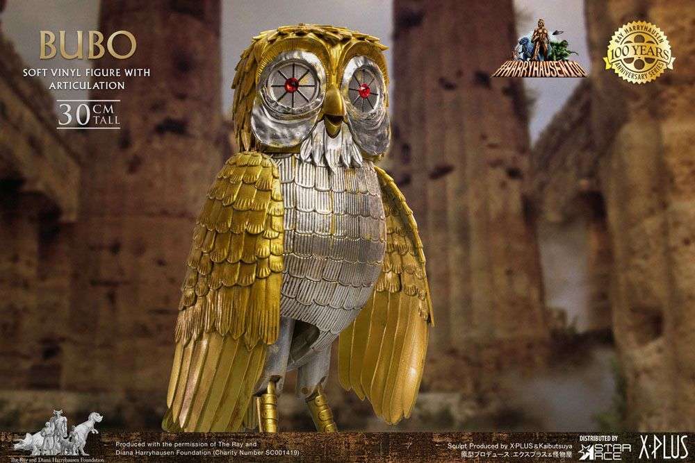 Star Ace Toys Clash of the Titans Gigantic Soft Vinyl Statue Ray Harryhausens Bubo Deluxe Ver. 30 cm by LAB7 Malta, Europe