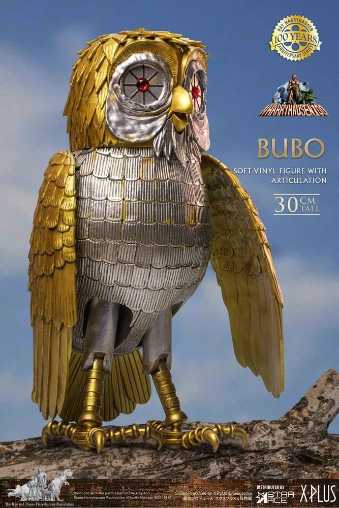 Star Ace Toys Clash of the Titans Gigantic Soft Vinyl Statue Ray Harryhausens Bubo Deluxe Ver. 30 cm by LAB7 Malta, Europe