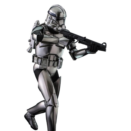 Hot Toys - Star Wars Action Figure 1/6 Clone Trooper (Chrome Version) 30 cm