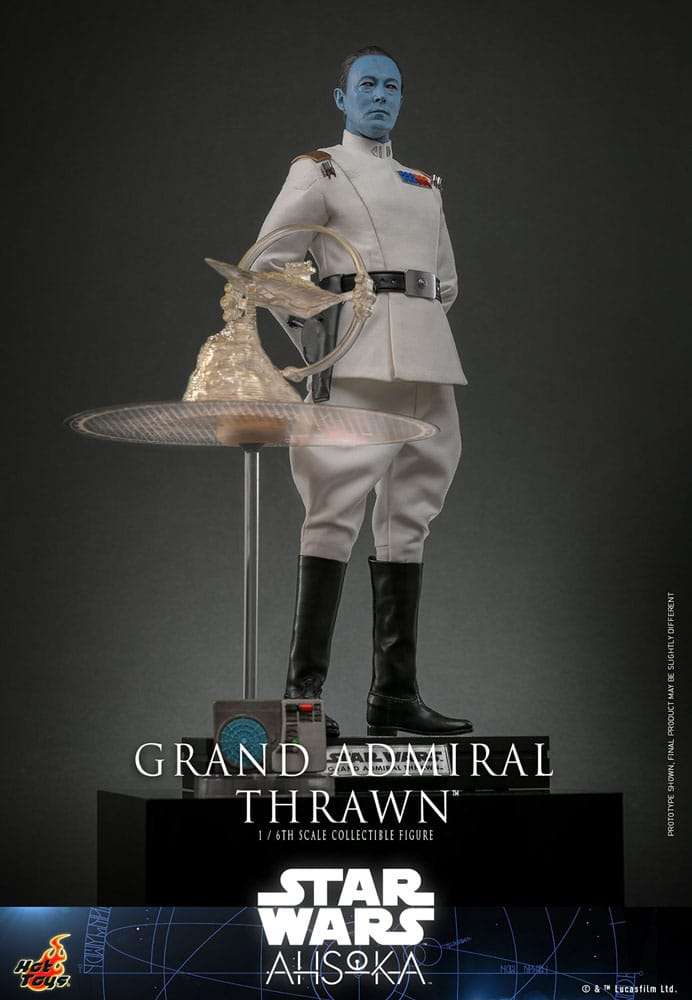 Star Wars: Ahsoka Action Figure 1/6 Grand Admiral Thrawn 32 cm by LAB7 Malta, Europe