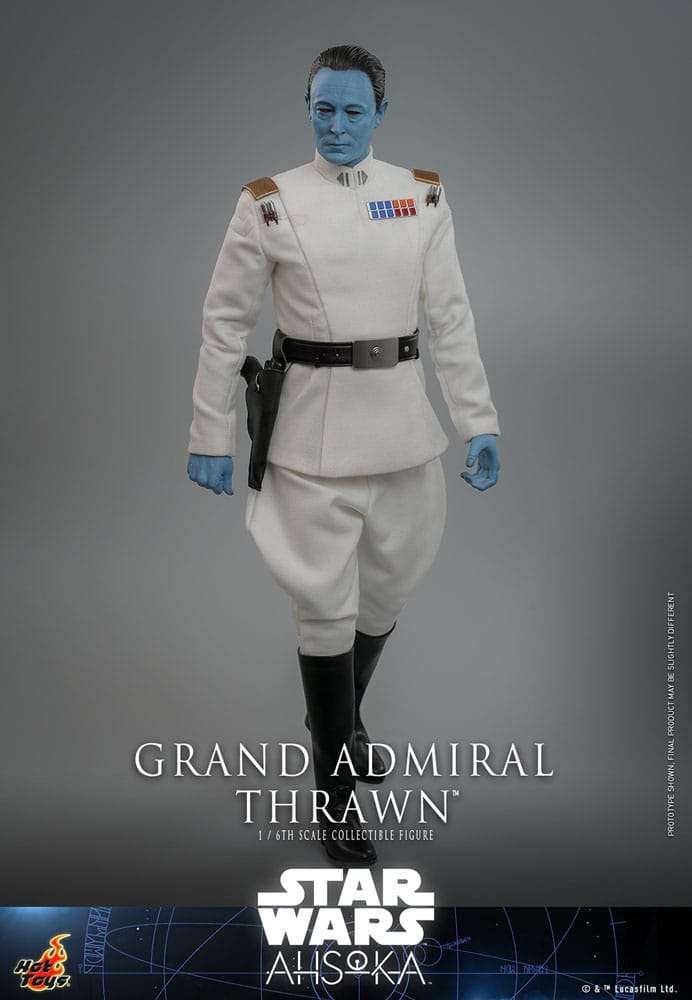 Star Wars: Ahsoka Action Figure 1/6 Grand Admiral Thrawn 32 cm by LAB7 Malta, Europe