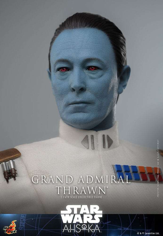 Star Wars: Ahsoka Action Figure 1/6 Grand Admiral Thrawn 32 cm by LAB7 Malta, Europe