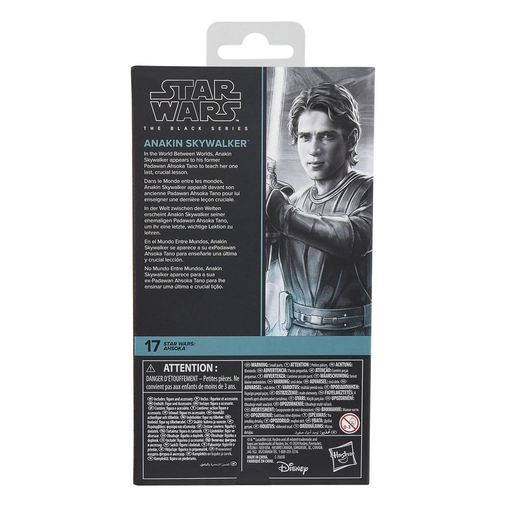 Star Wars Ahsoka – Anakin Skywalker Black Series Figure (15cm) by LAB7 Malta, Europe