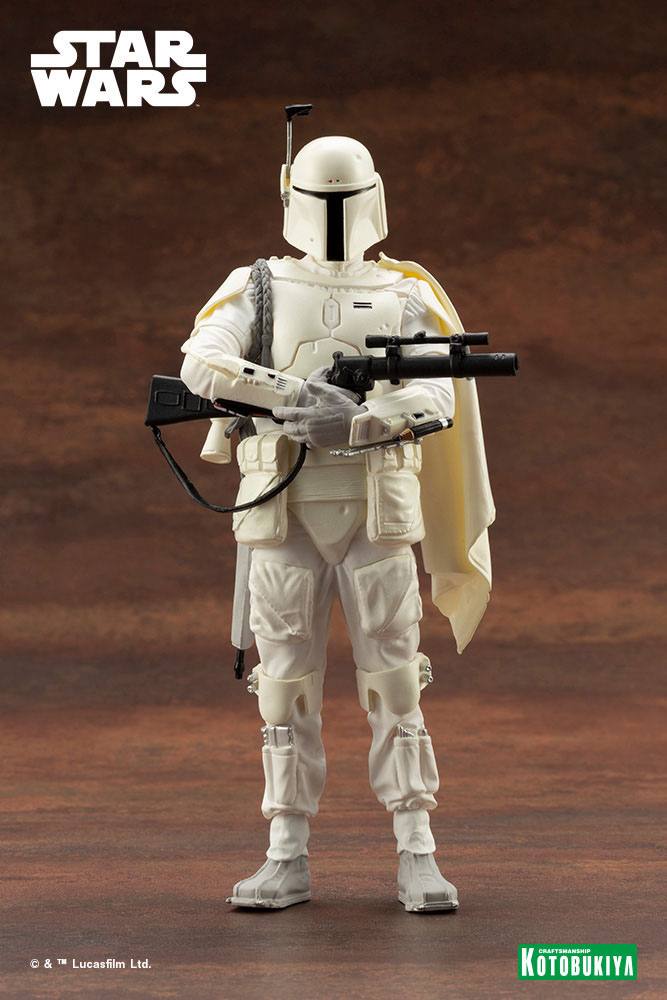 Star Wars ARTFX+ PVC Statue 1/10 Boba Fett White Armor Ver. 18 cm by LAB7 Malta, Europe