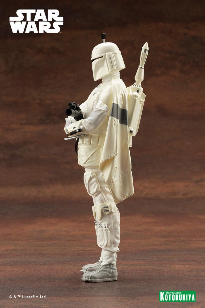 Star Wars ARTFX+ PVC Statue 1/10 Boba Fett White Armor Ver. 18 cm by LAB7 Malta, Europe