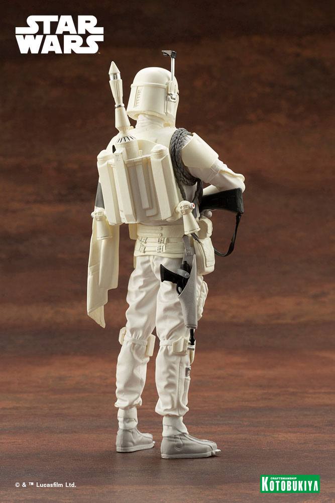 Star Wars ARTFX+ PVC Statue 1/10 Boba Fett White Armor Ver. 18 cm in Malta | LAB7