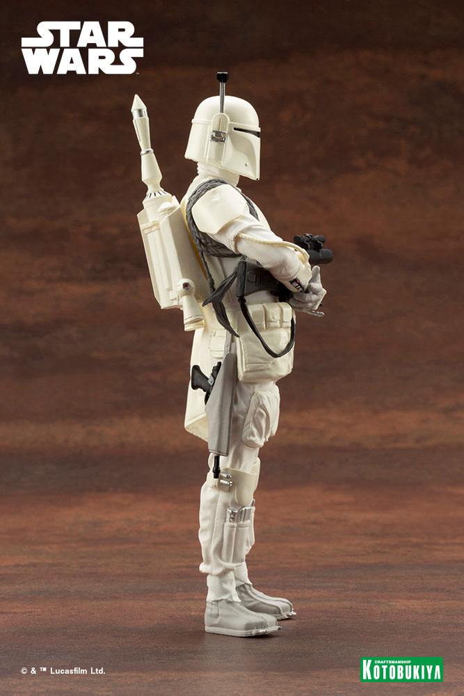 Star Wars ARTFX+ PVC Statue 1/10 Boba Fett White Armor Ver. 18 cm in Malta | LAB7